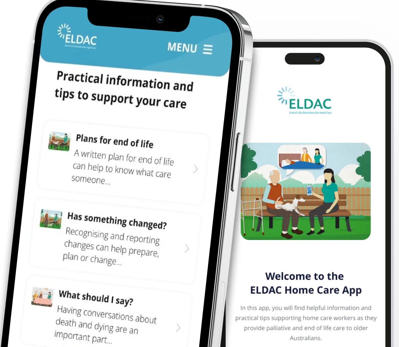 ELDAC Home Care App Logo